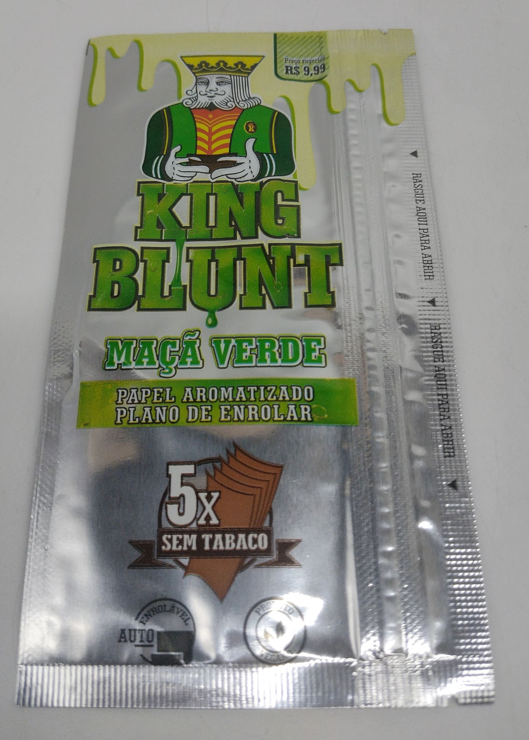 Papel Blunt King Blunt Maça Verde