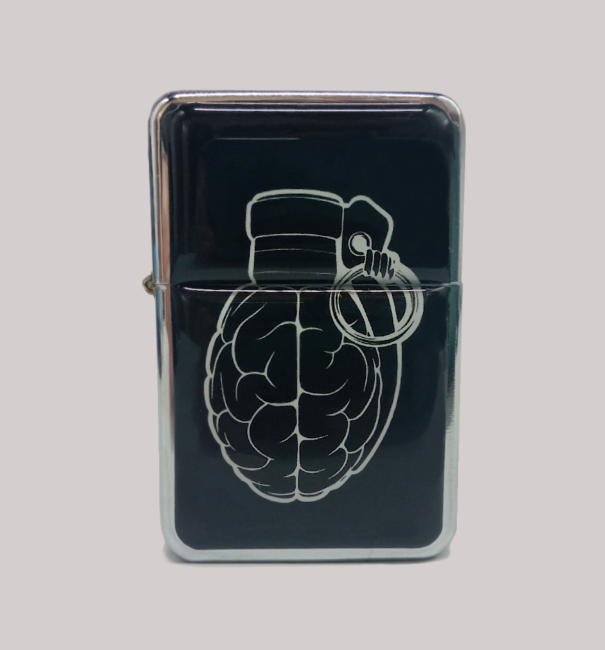 Tipo Zippo Cromado 07